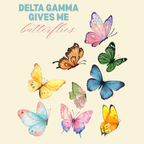 Gives Me Butterflies - Medium Canvas Print