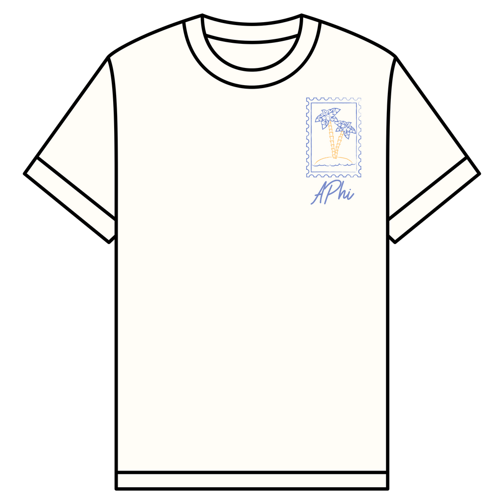 Beach Stamp - The Mazy T-shirt