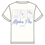 Beach Stamp - The Mazy T-shirt