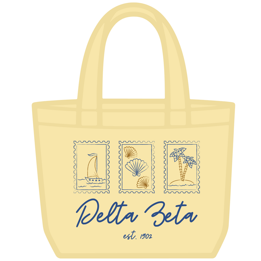 Beach Stamp - The Leah Tote
