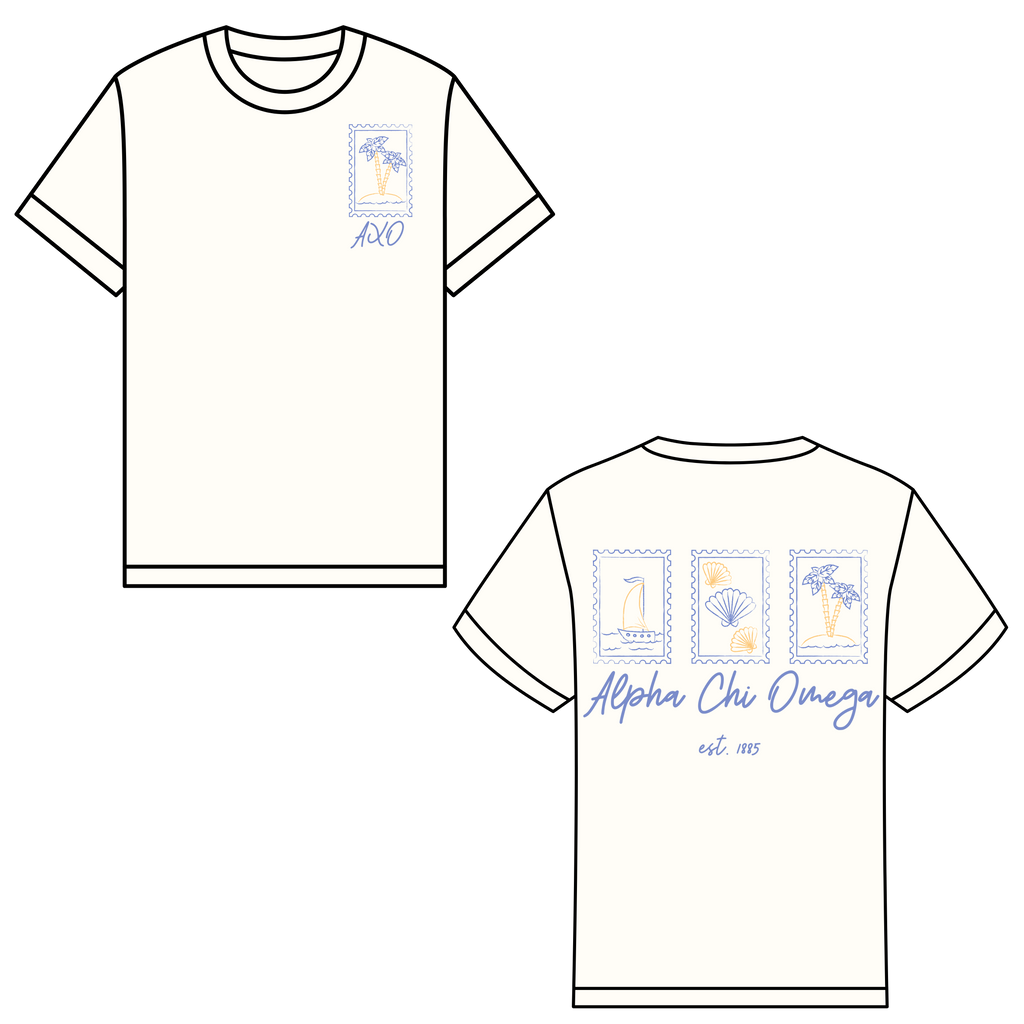 Beach Stamp - The Mazy T-shirt