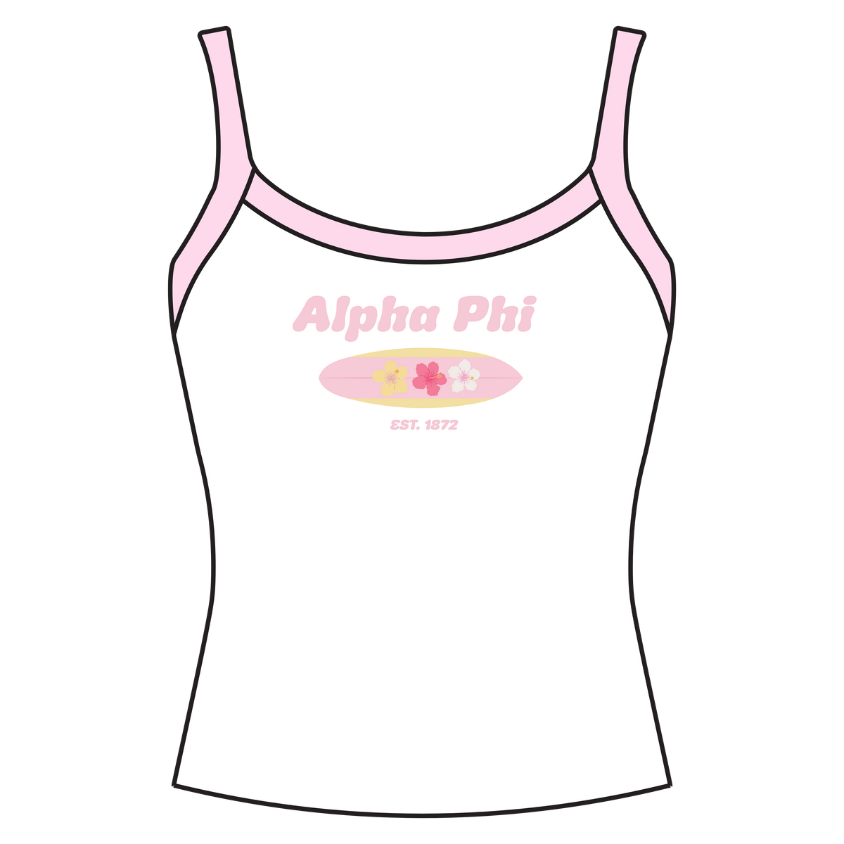 Surfs Up - The Audrey Tank