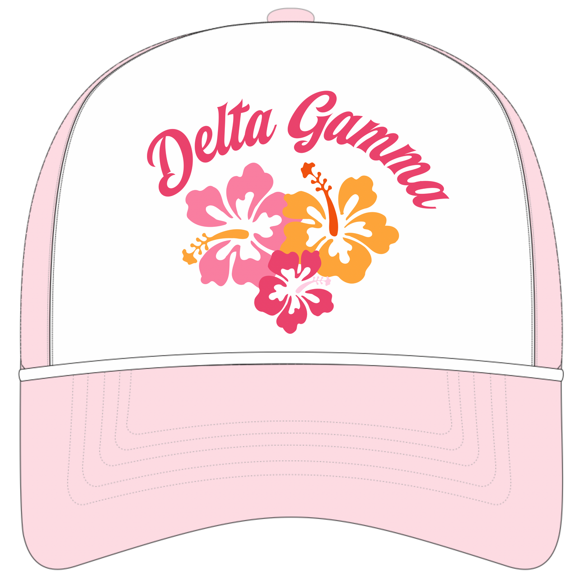 Hibiscus Trio - The Jen Trucker Hat