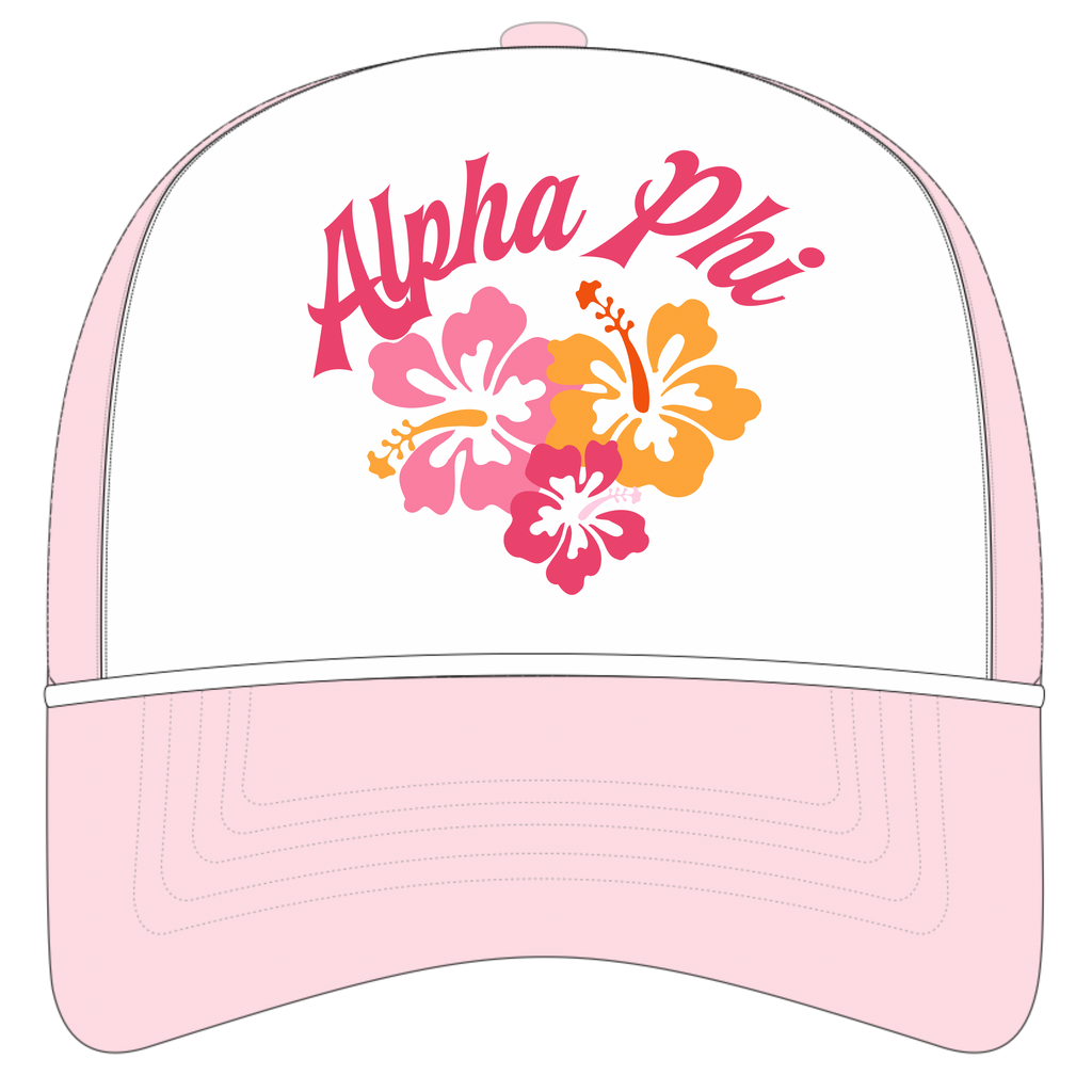 Hibiscus Trio - The Jen Trucker Hat
