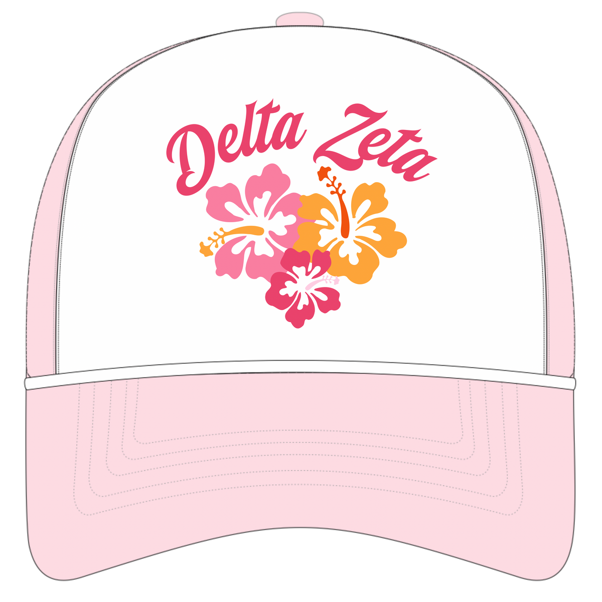 Hibiscus Trio - The Jen Trucker Hat