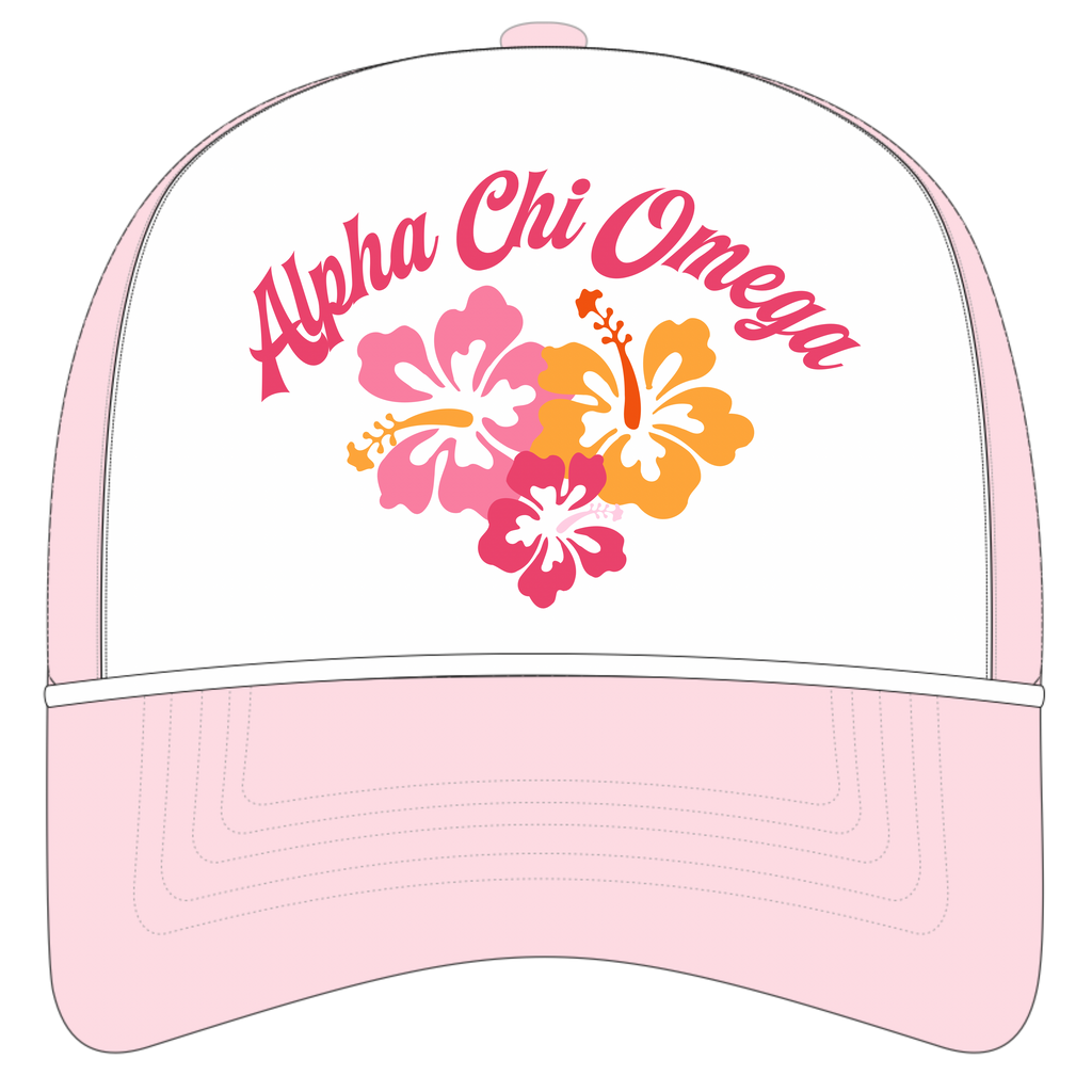 Hibiscus Trio - The Jen Trucker Hat