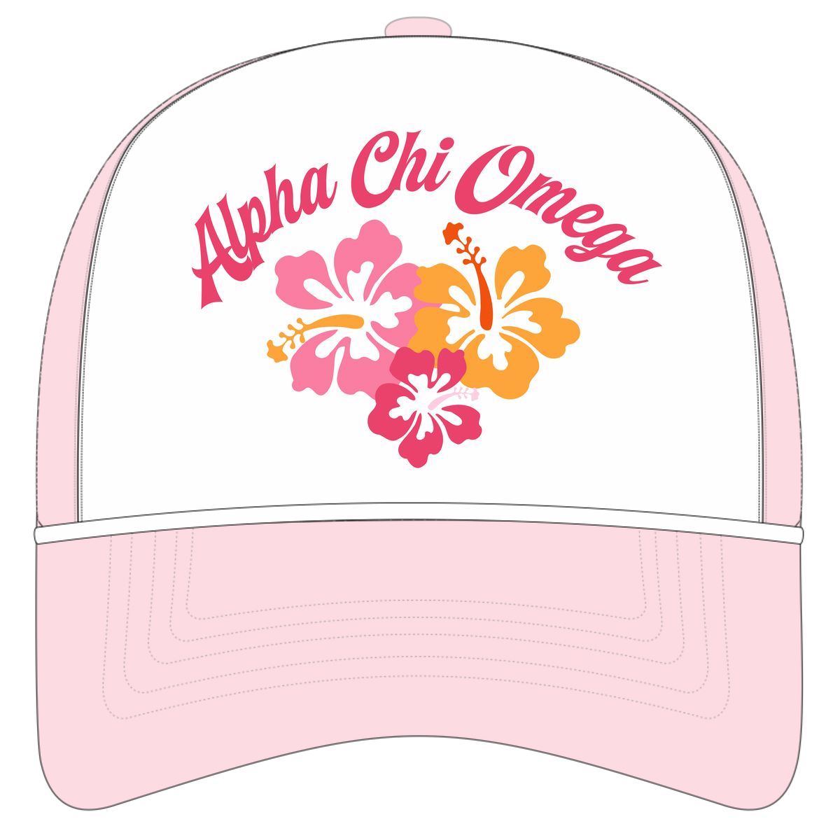 Hibiscus Trio - The Jen Trucker Hat