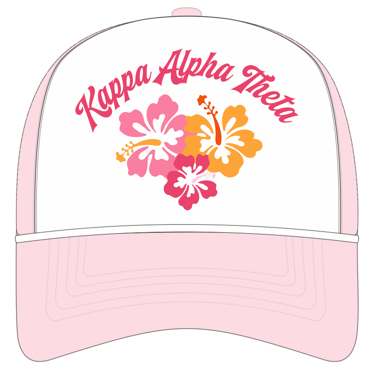 Hibiscus Trio - The Jen Trucker Hat