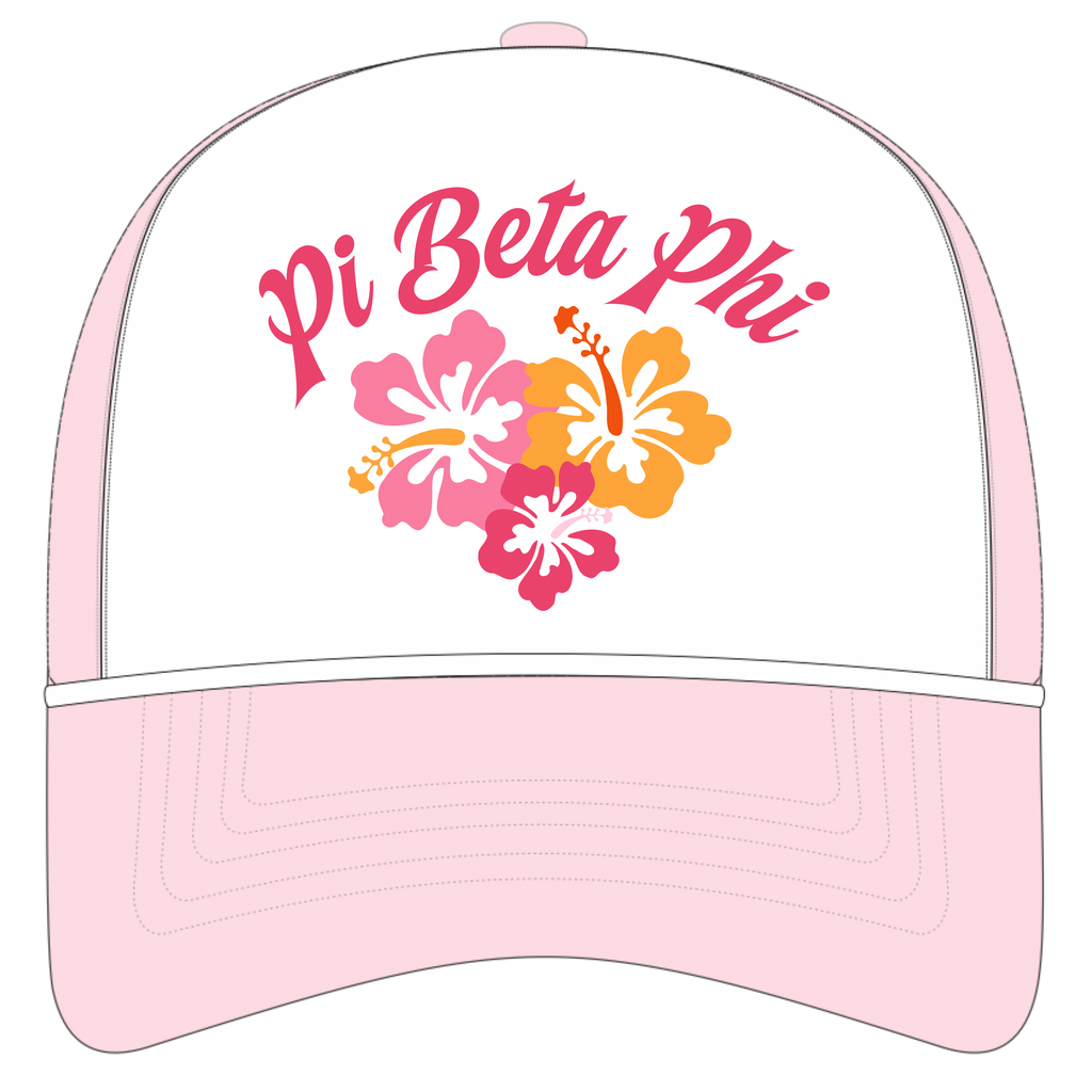 Hibiscus Trio - The Jen Trucker Hat
