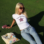 Cheetah Star - The Sylvie Baby Tee