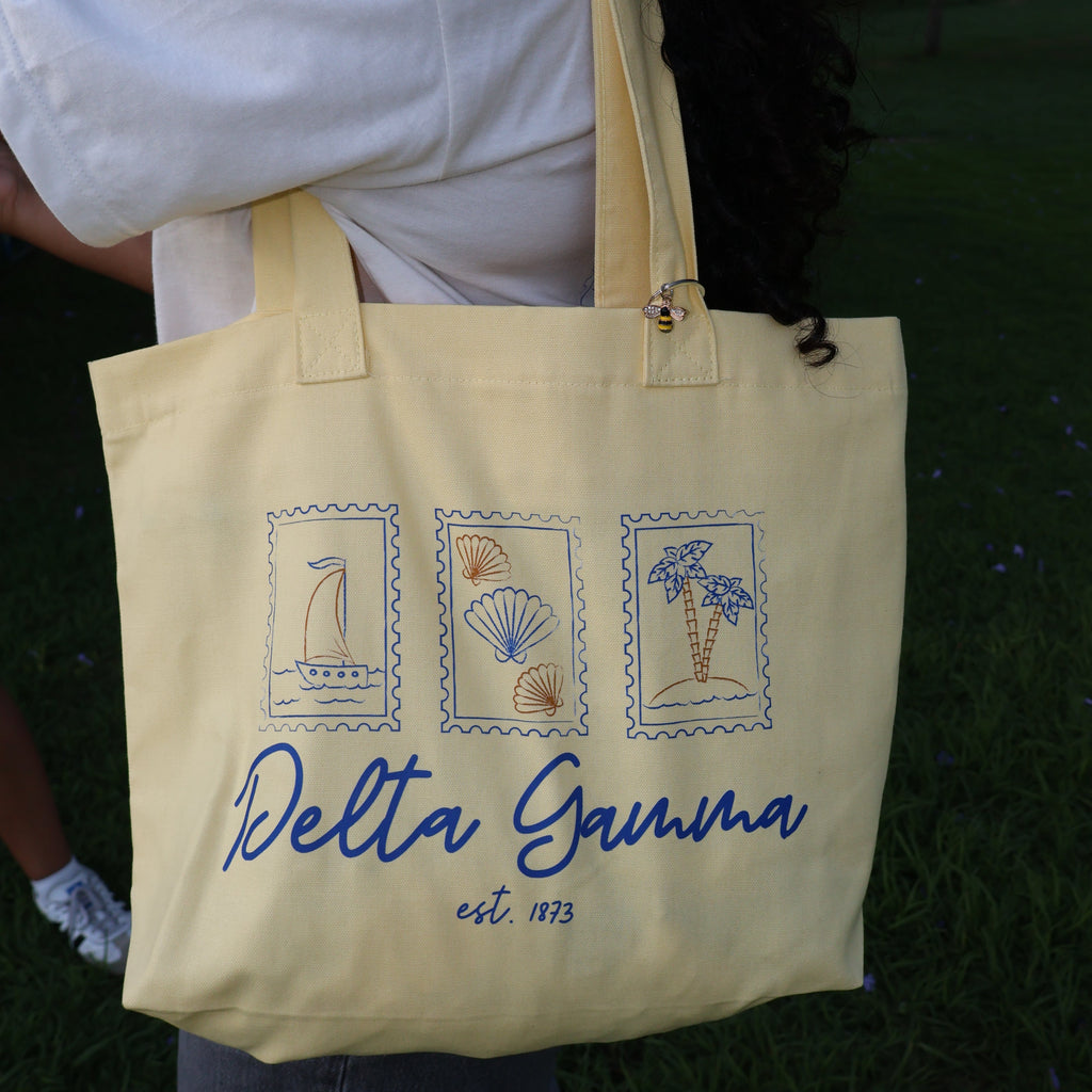 Beach Stamp - The Leah Tote
