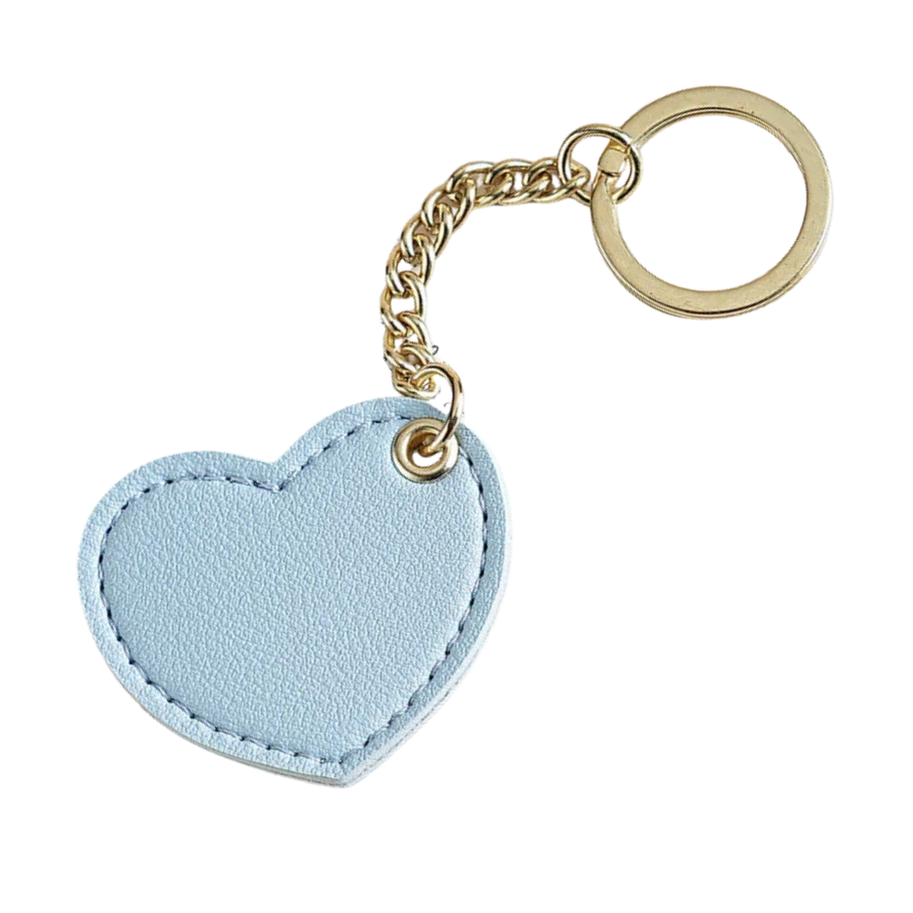 Bag Charm - Leather Heart