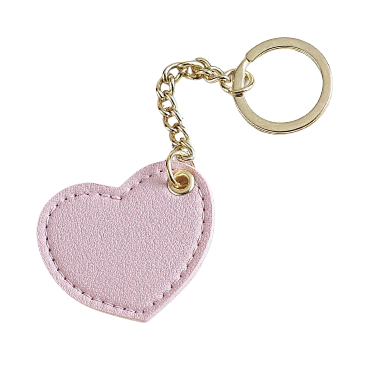 Bag Charm - Leather Heart