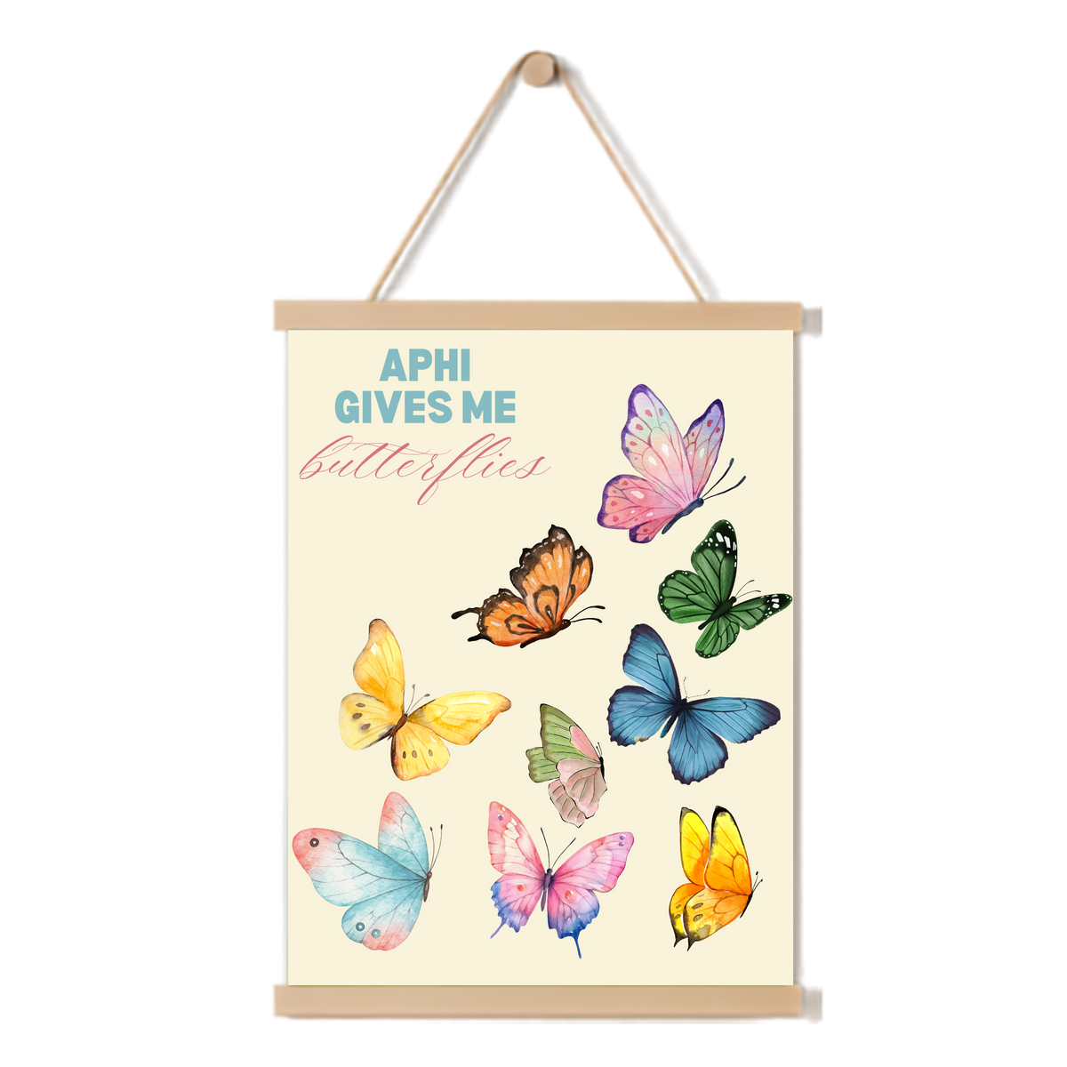 Gives Me Butterflies - Medium Canvas Print