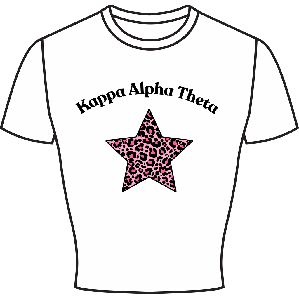 Cheetah Star - The Sylvie Baby Tee