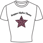 Cheetah Star - The Sylvie Baby Tee