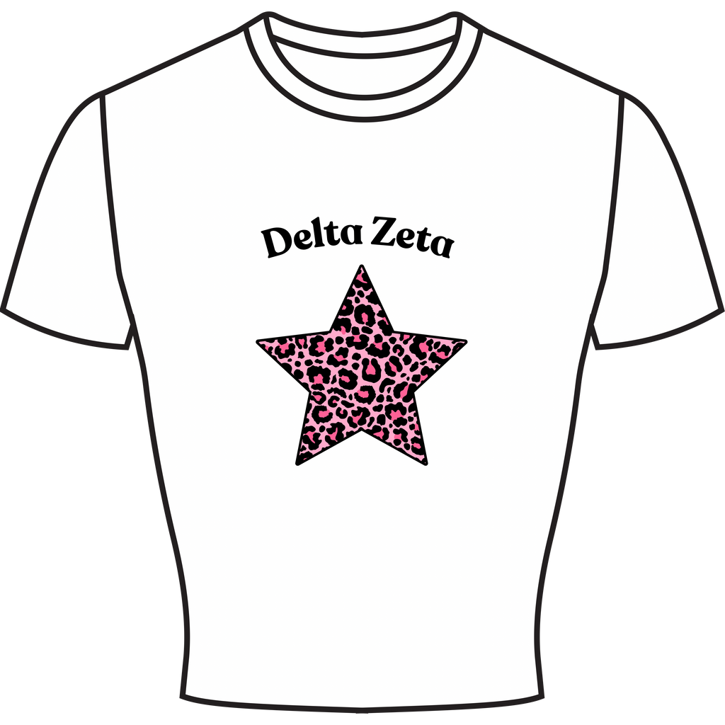 Cheetah Star - The Sylvie Baby Tee