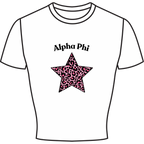 Cheetah Star - The Sylvie Baby Tee