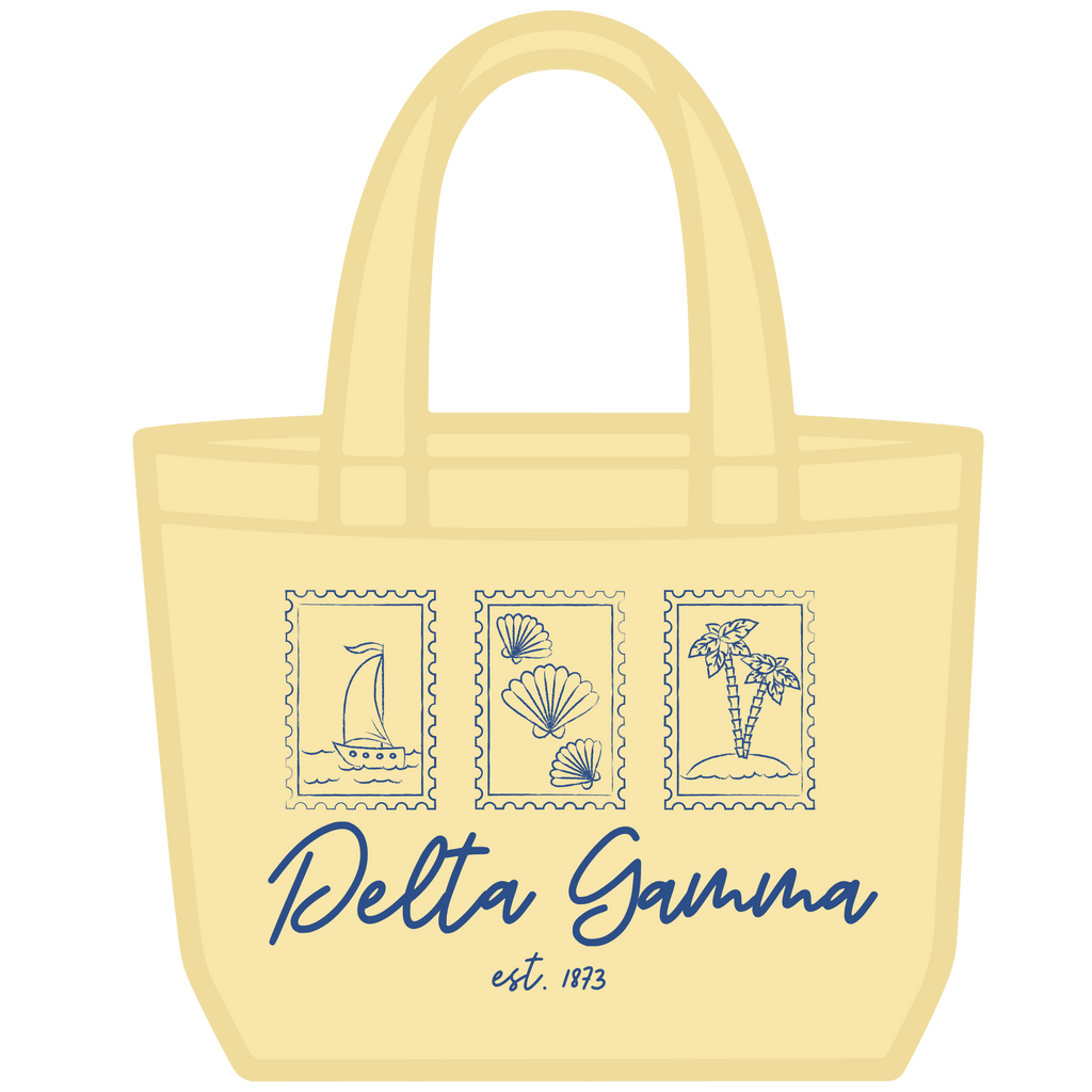 Beach Stamp - The Leah Tote