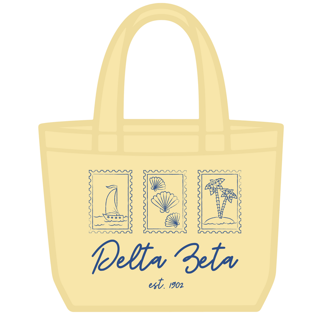 Beach Stamp - The Leah Tote