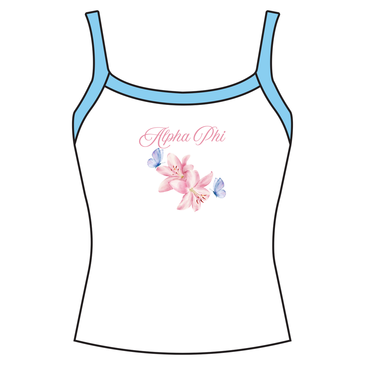 Flying Lillies - The Audrey Tank